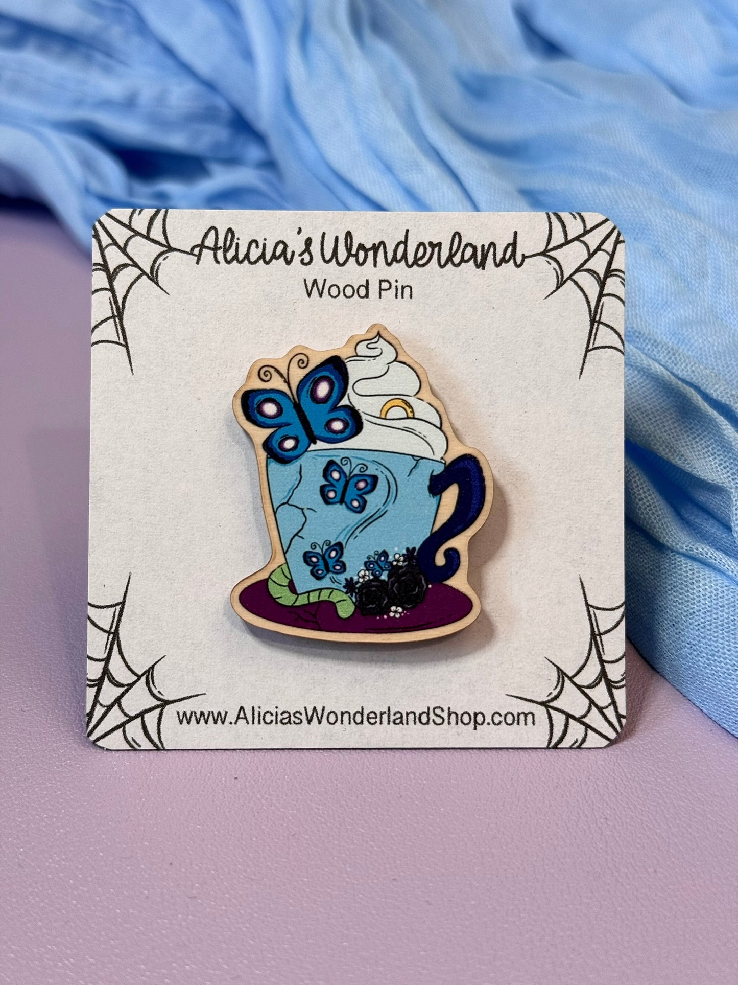 Corpse Bride Mug Pin