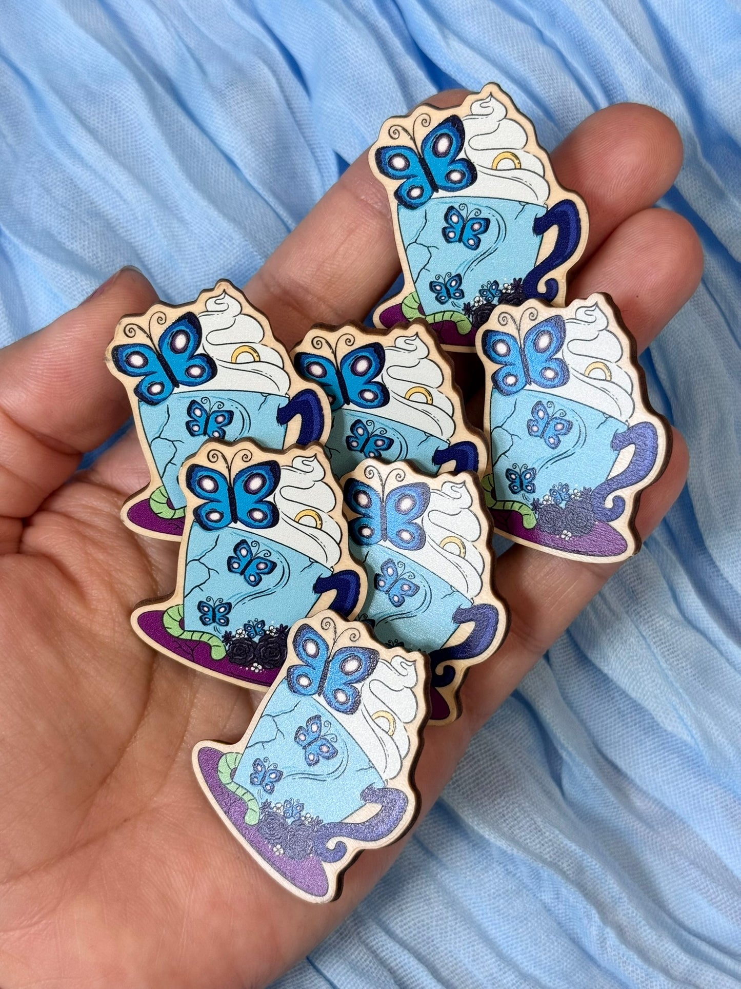 Corpse Bride Mug Pin