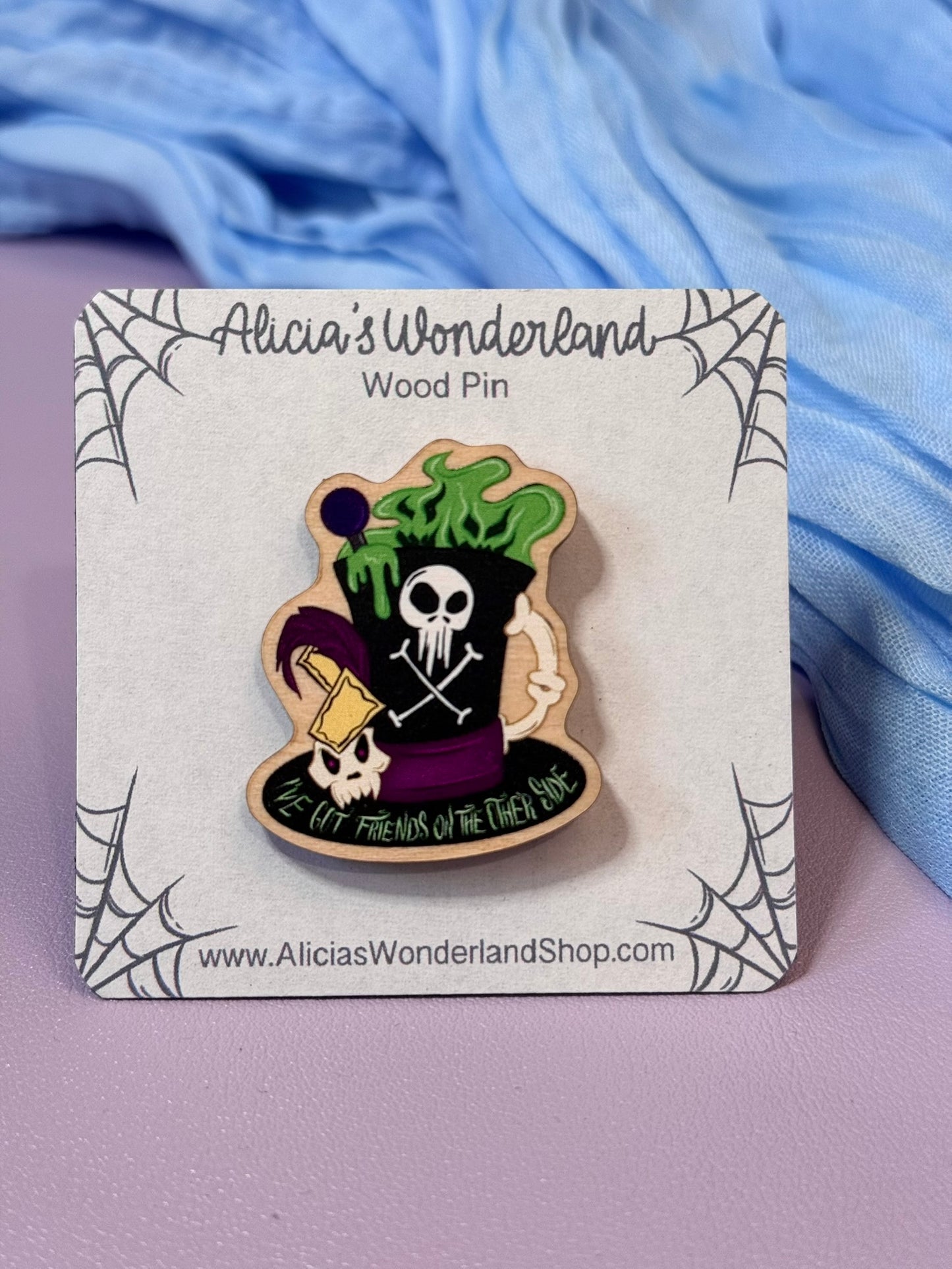 Shadow Villain Mug Pin