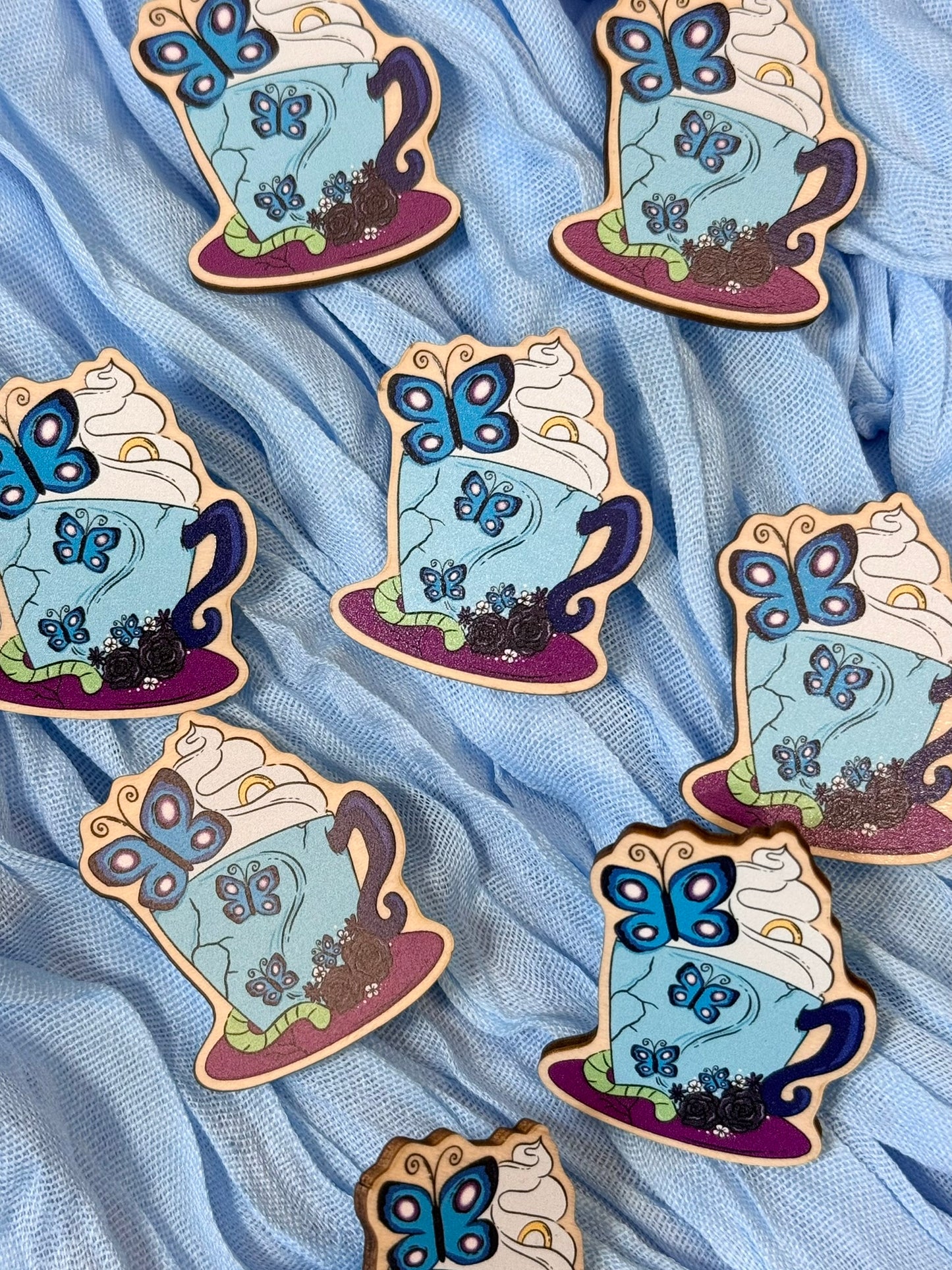 Corpse Bride Mug Pin