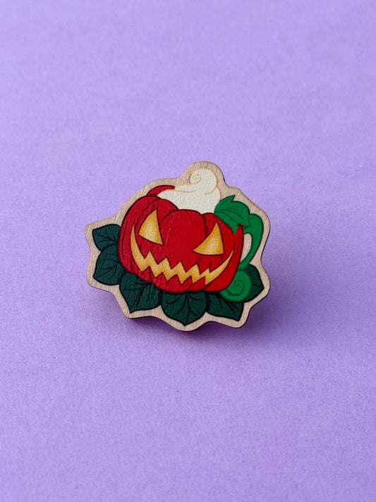 Pumpkin Latte Mug Pin