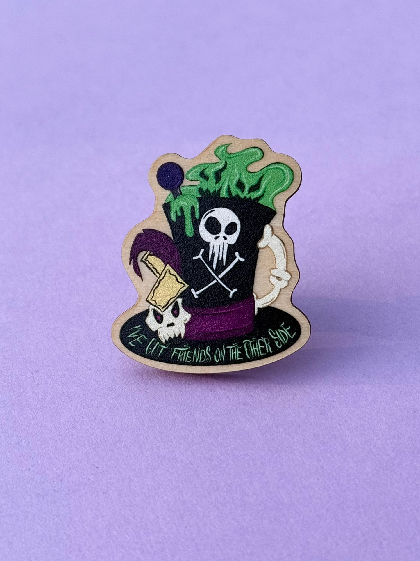 Shadow Villain Mug Pin