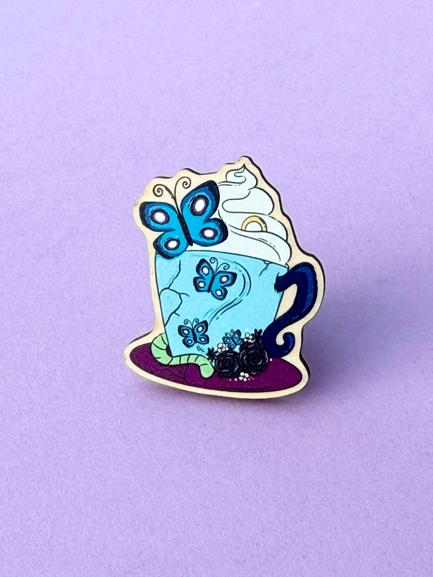 Corpse Bride Mug Pin