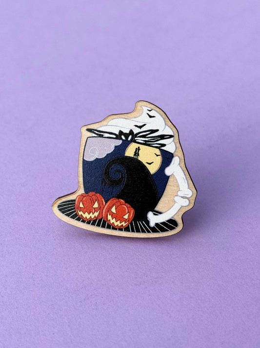 Nightmare Mug Pin