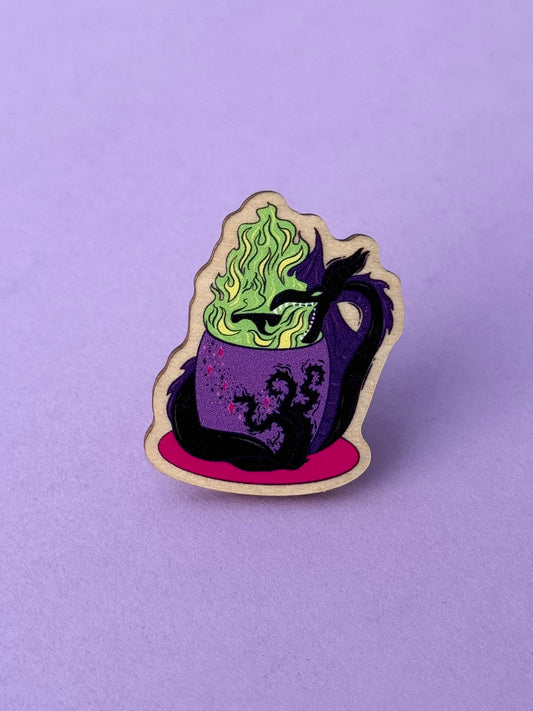 Villain Dragon Mug Pin