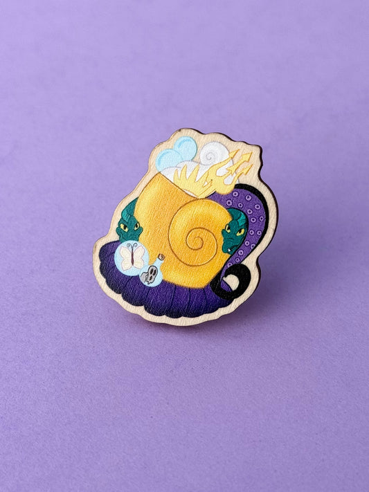 Sea Witch Mug Pin