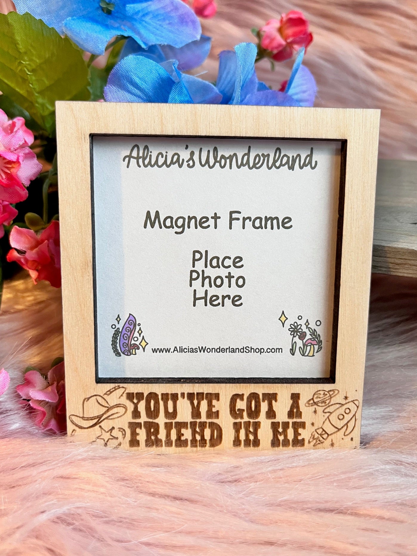 Friend in me Magnet Wood Frame