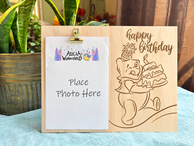 Happy Birthday Picture Frame