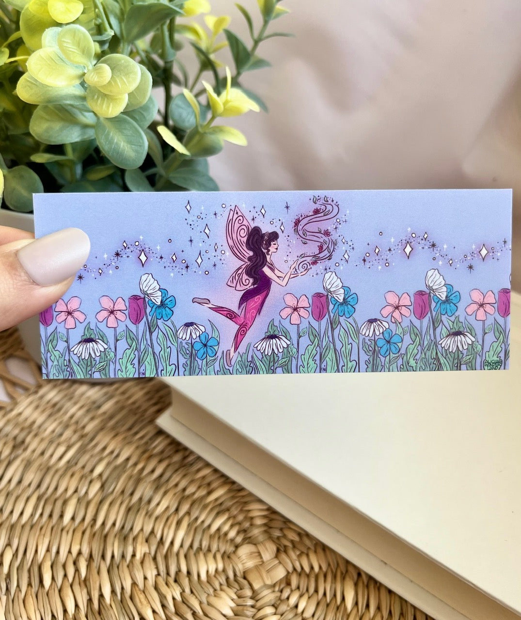 Whispering Wind Fairy Bookmark