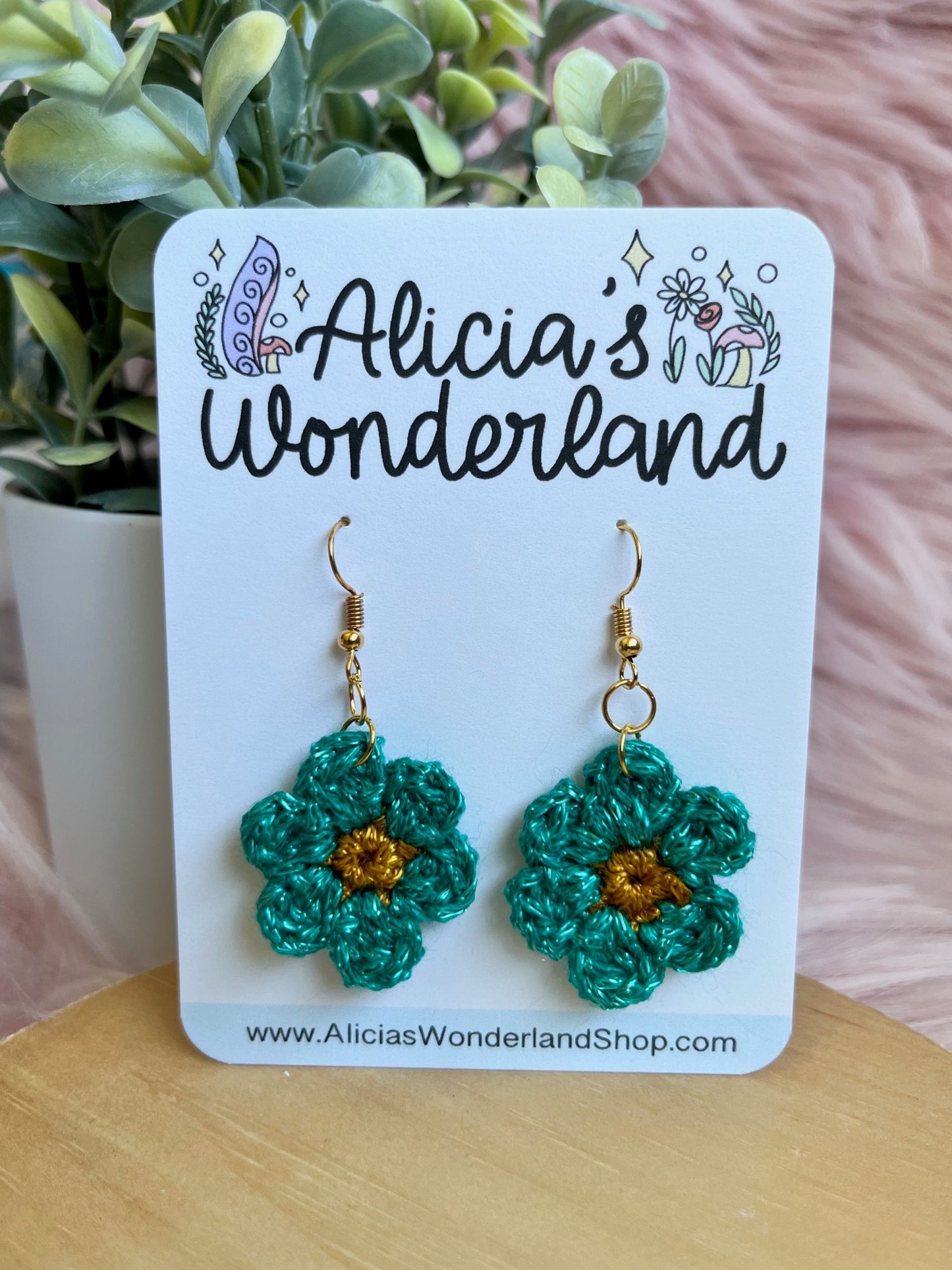 Enchanted Bloom Dangle Earrings