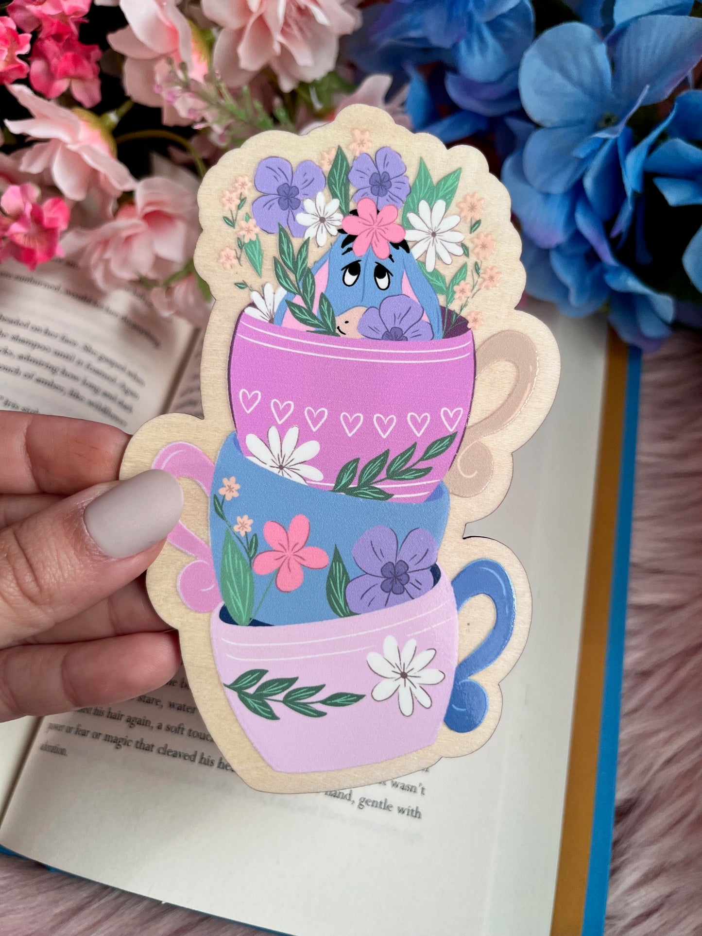 Spring Buddy Wood Bookmark