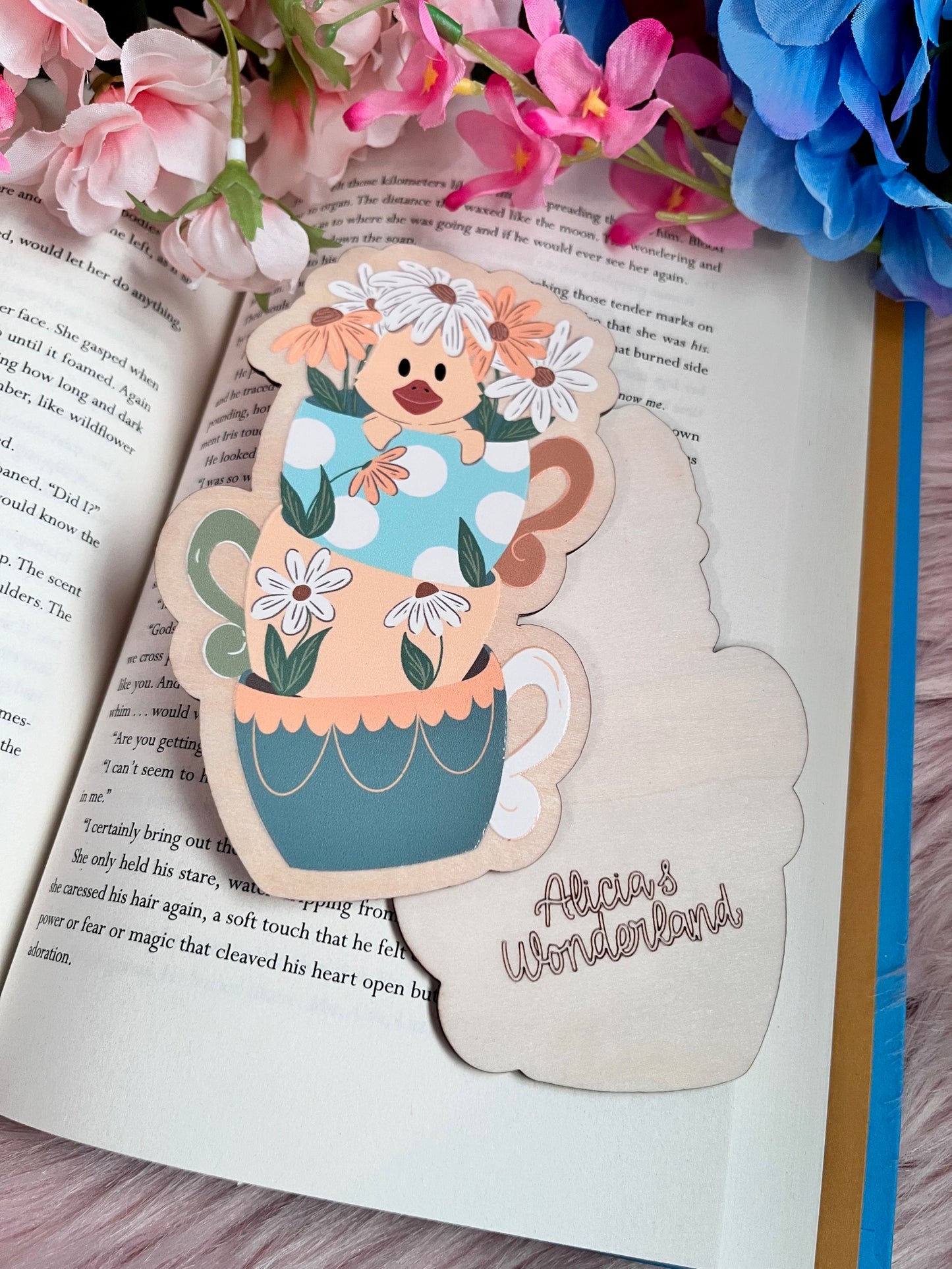 Duckling Wood Bookmark