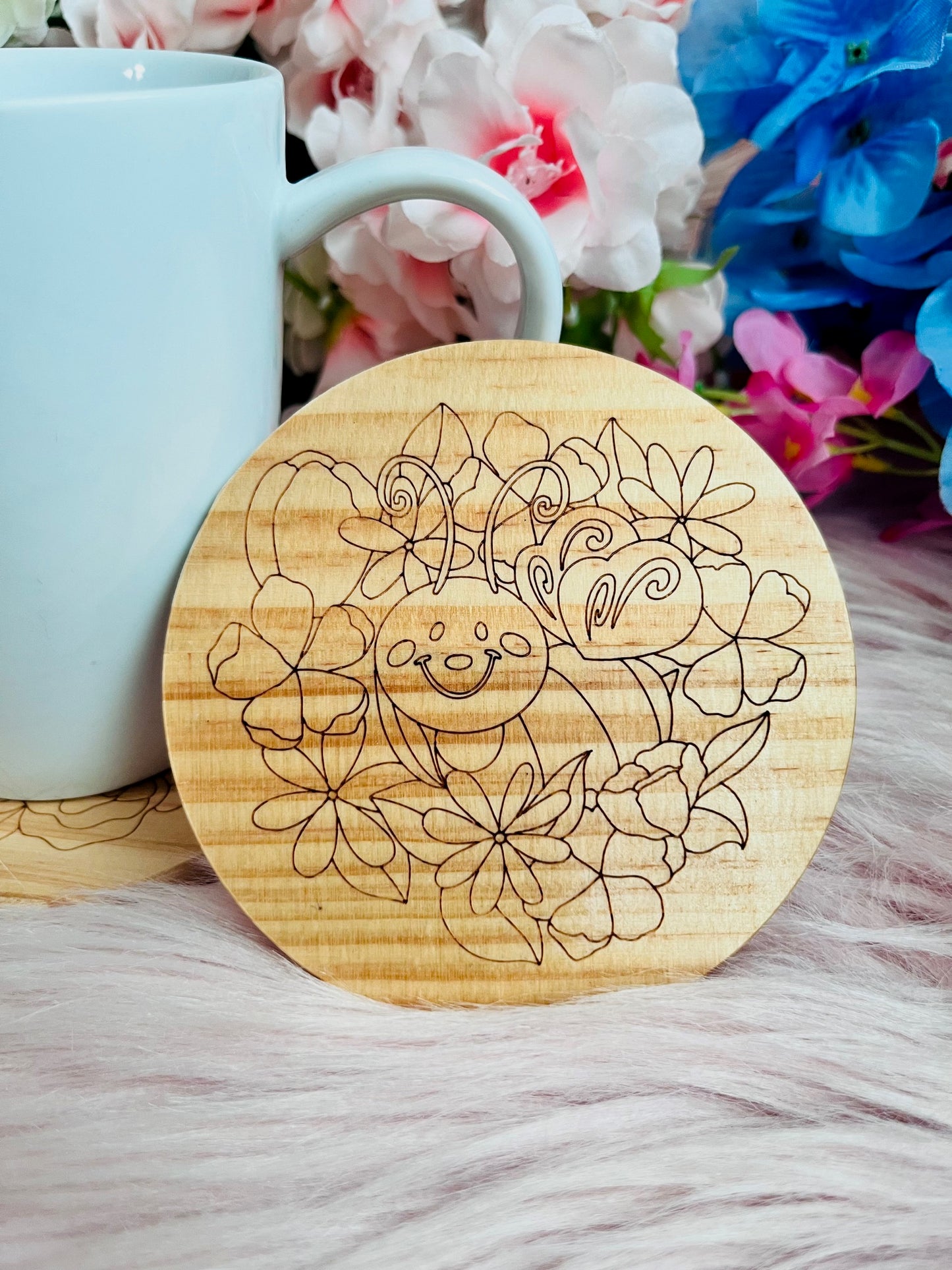 Bee Happy Coaster