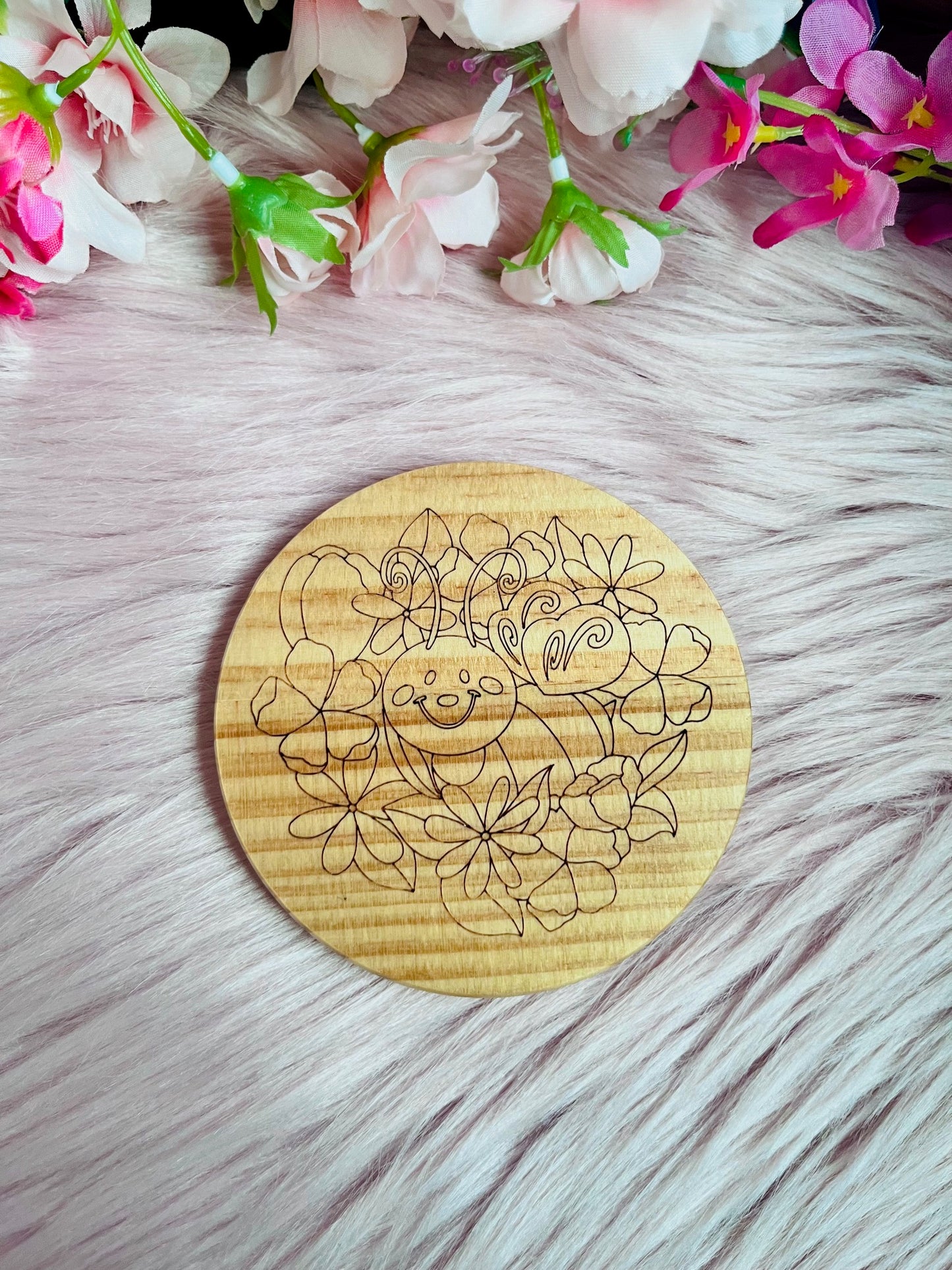 Bee Happy Coaster