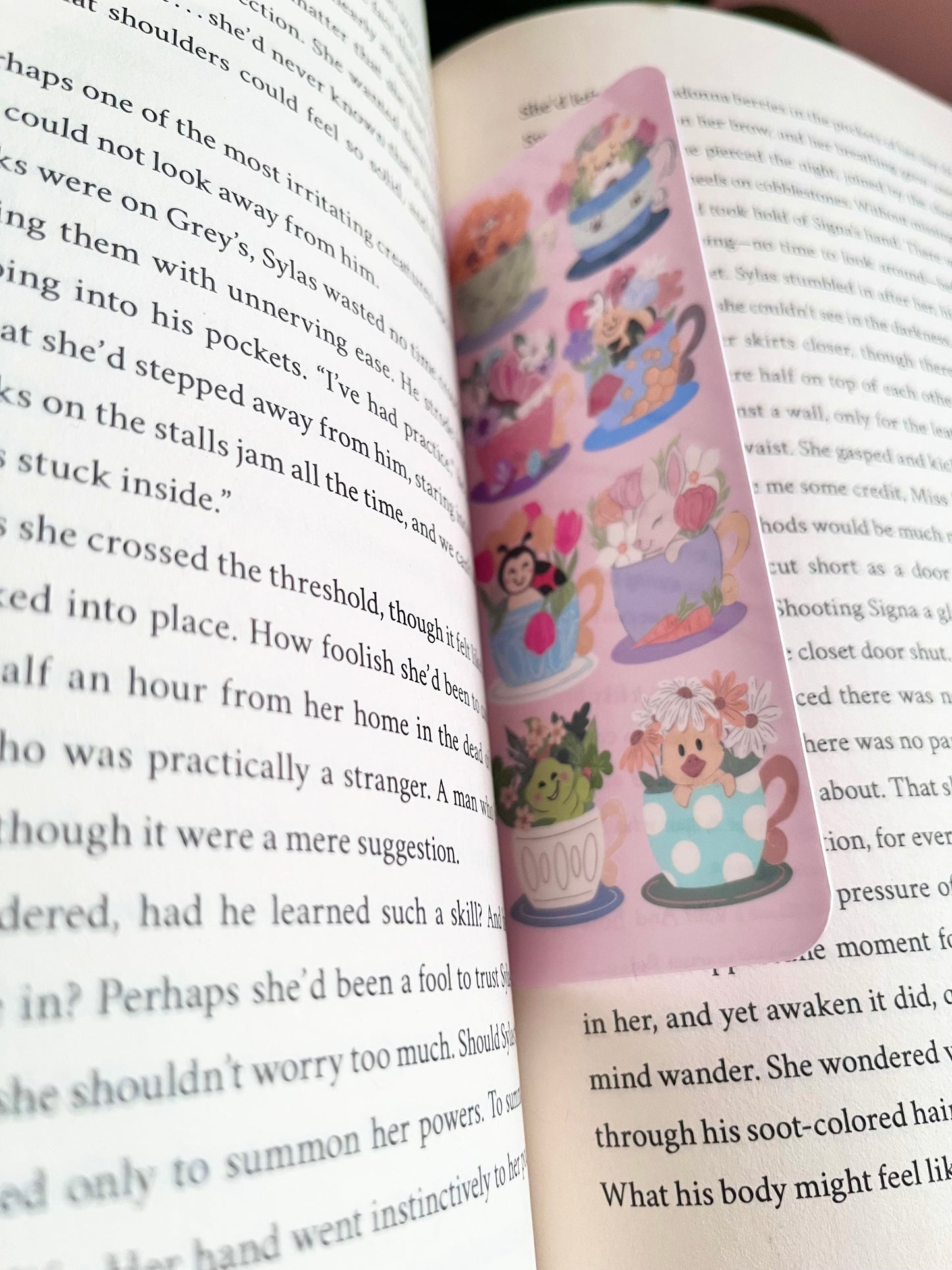 Tea Cup Cuties Bookmark