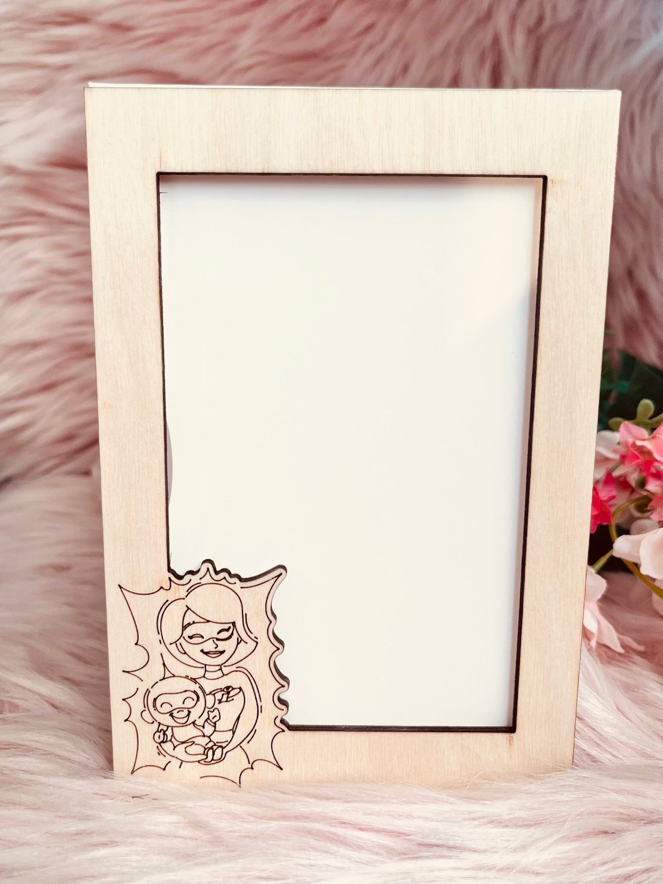 Incredible Mom Frame Greeting Card