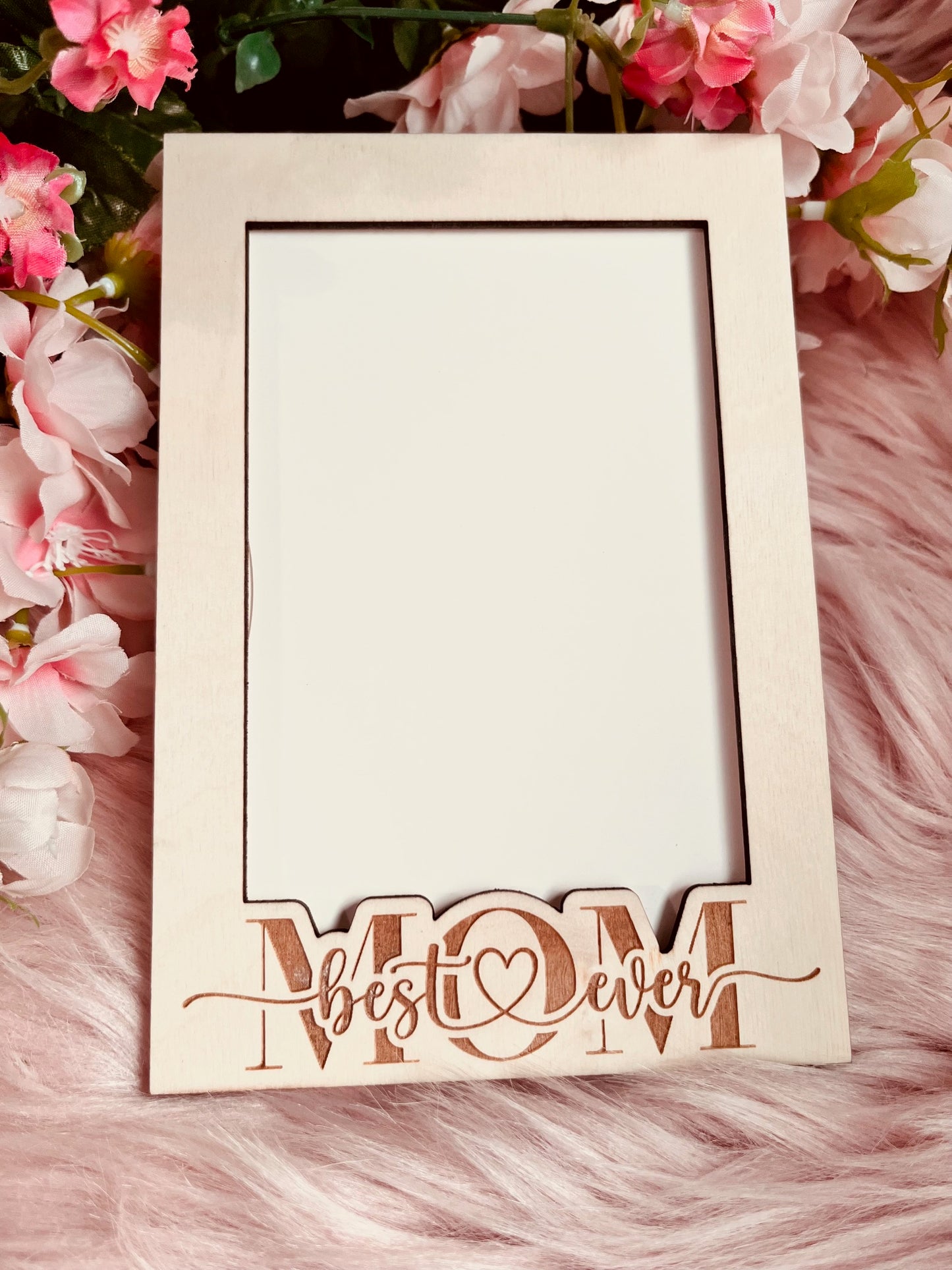 Best Mom Frame Greeting Card