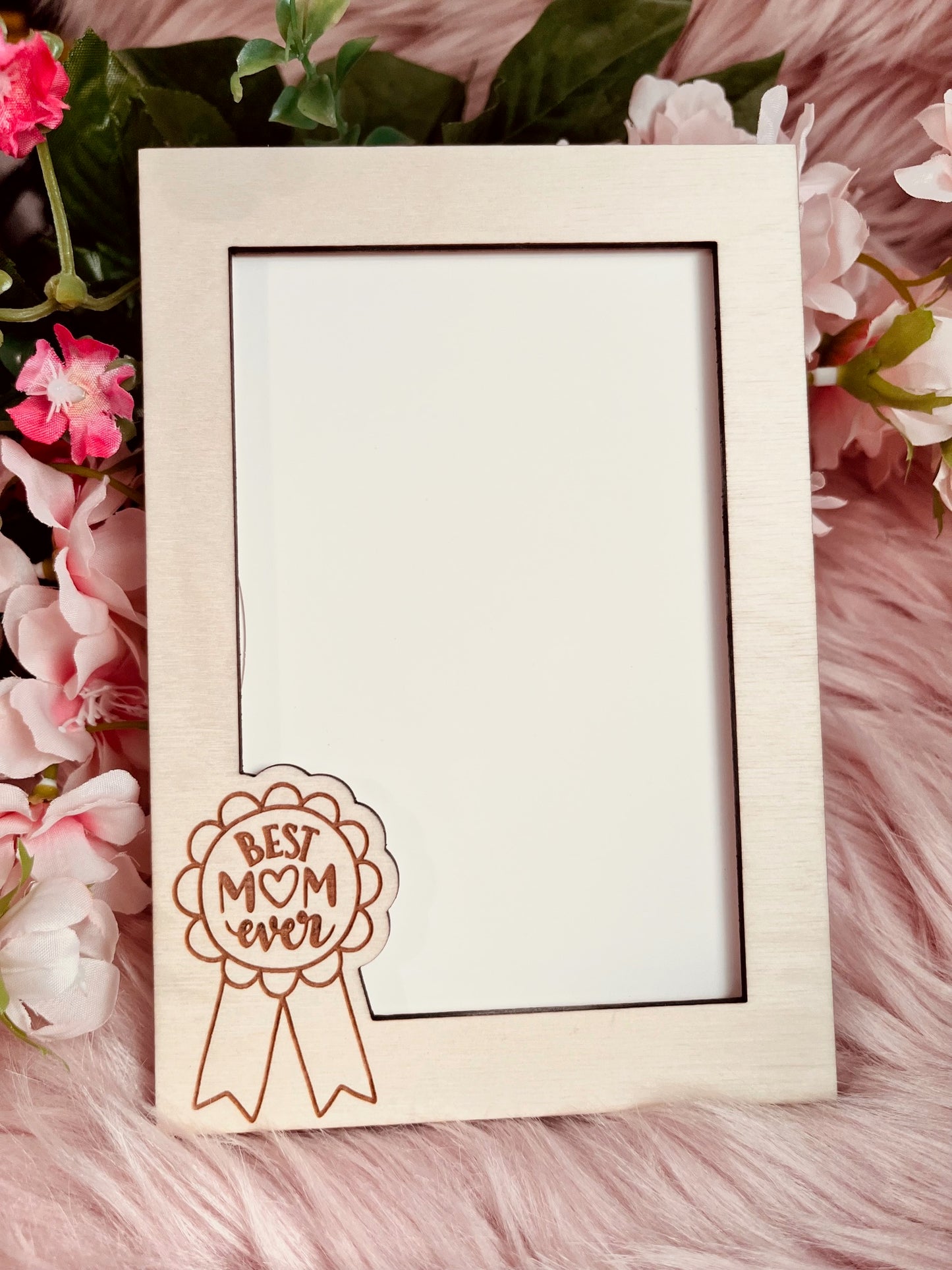 Best Mom Ever Frame Greeting Card