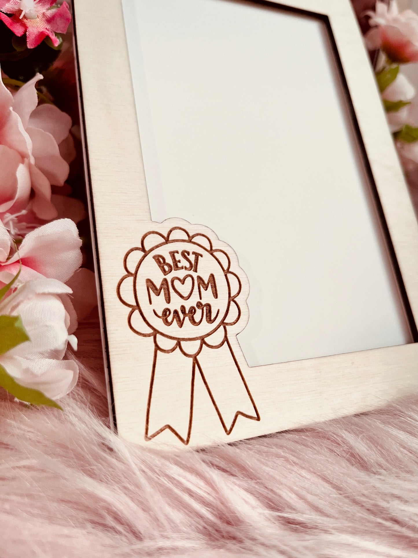 Best Mom Ever Frame Greeting Card