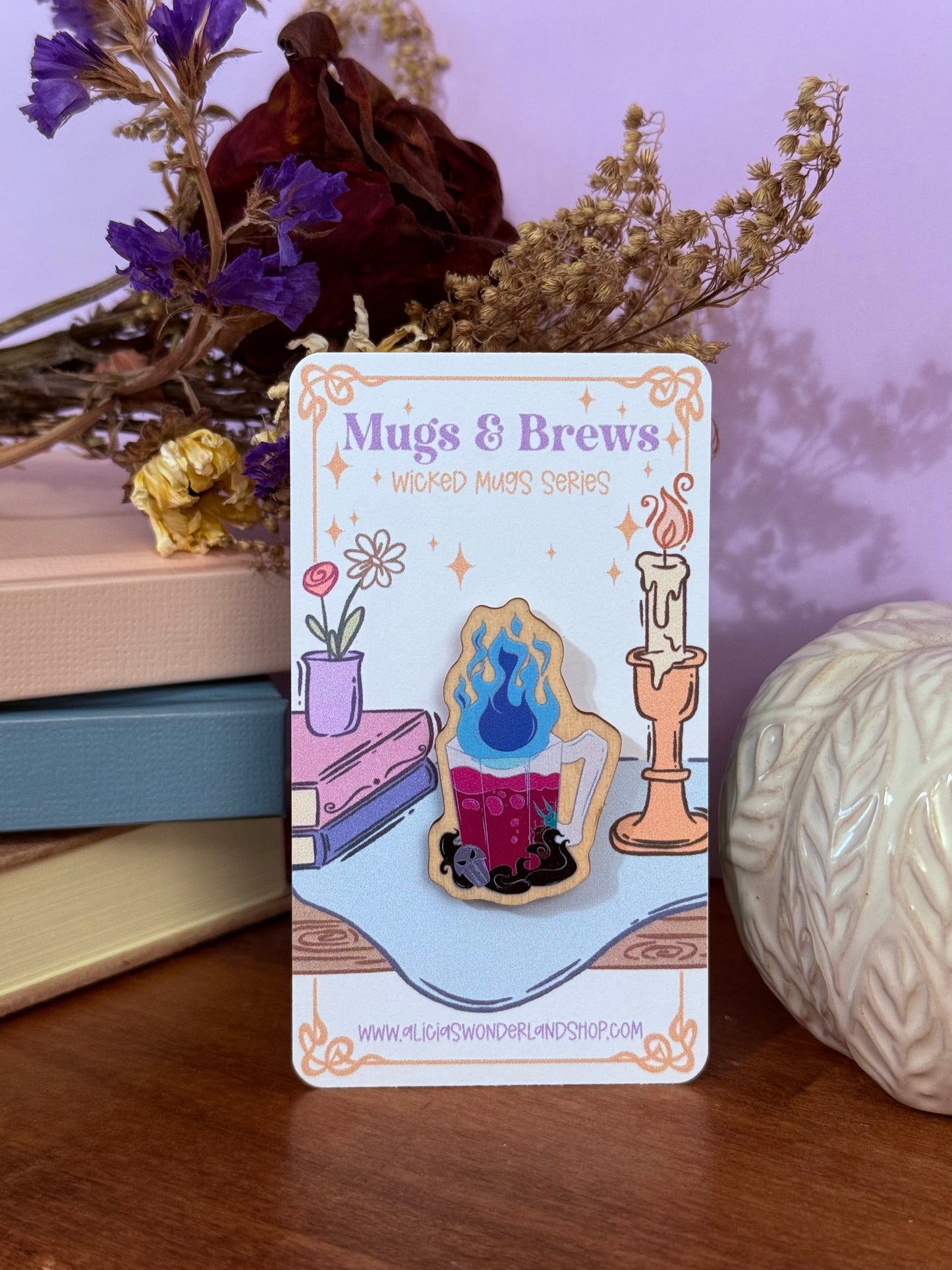 Underworld Villain Mug Pin