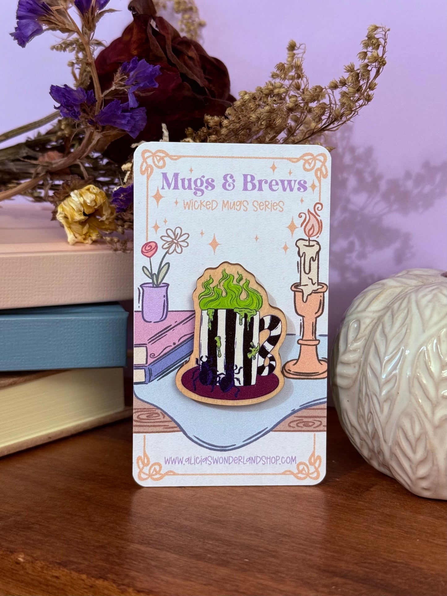 Beetle Brew Pin | Wicked Mugs