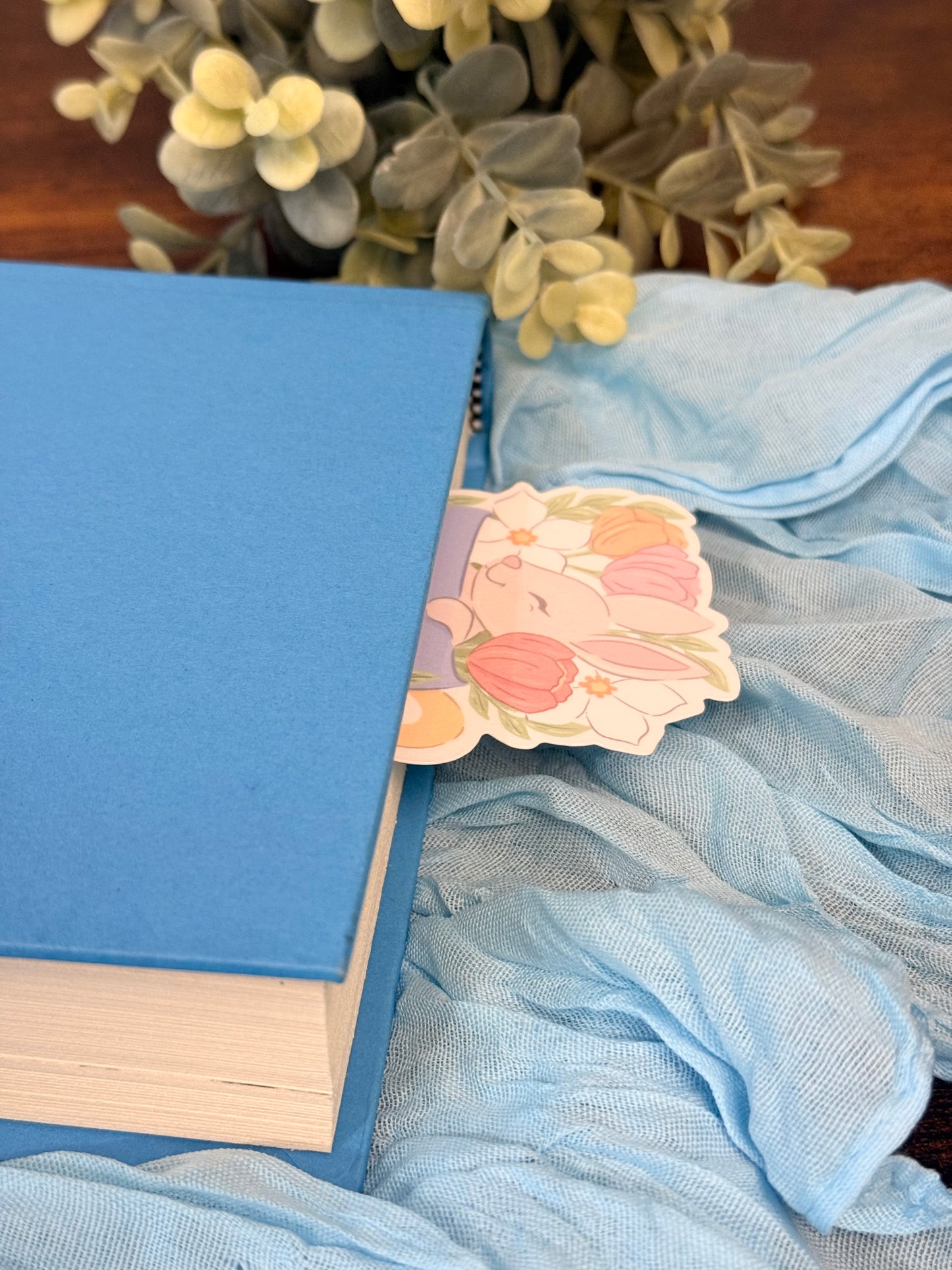 Meadow Bunny Teacup Bookmark | Teacup Buddies