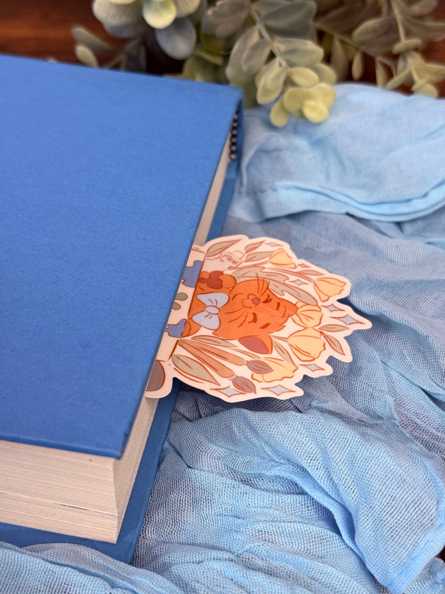 Tough Alley Cat Teacup Bookmark | Teacup Buddies