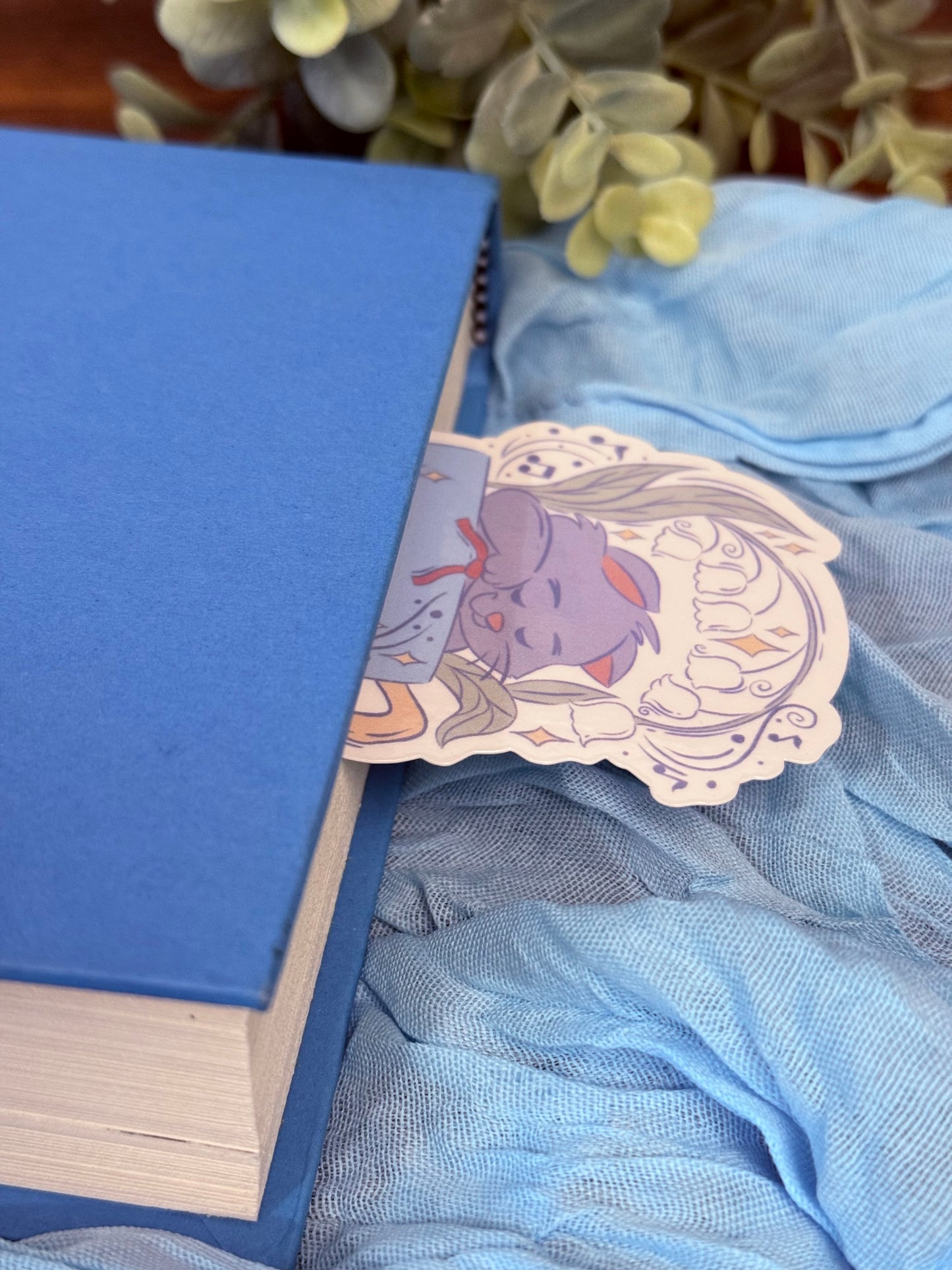 A Cat’s Melody Teacup Bookmark | Teacup Buddies