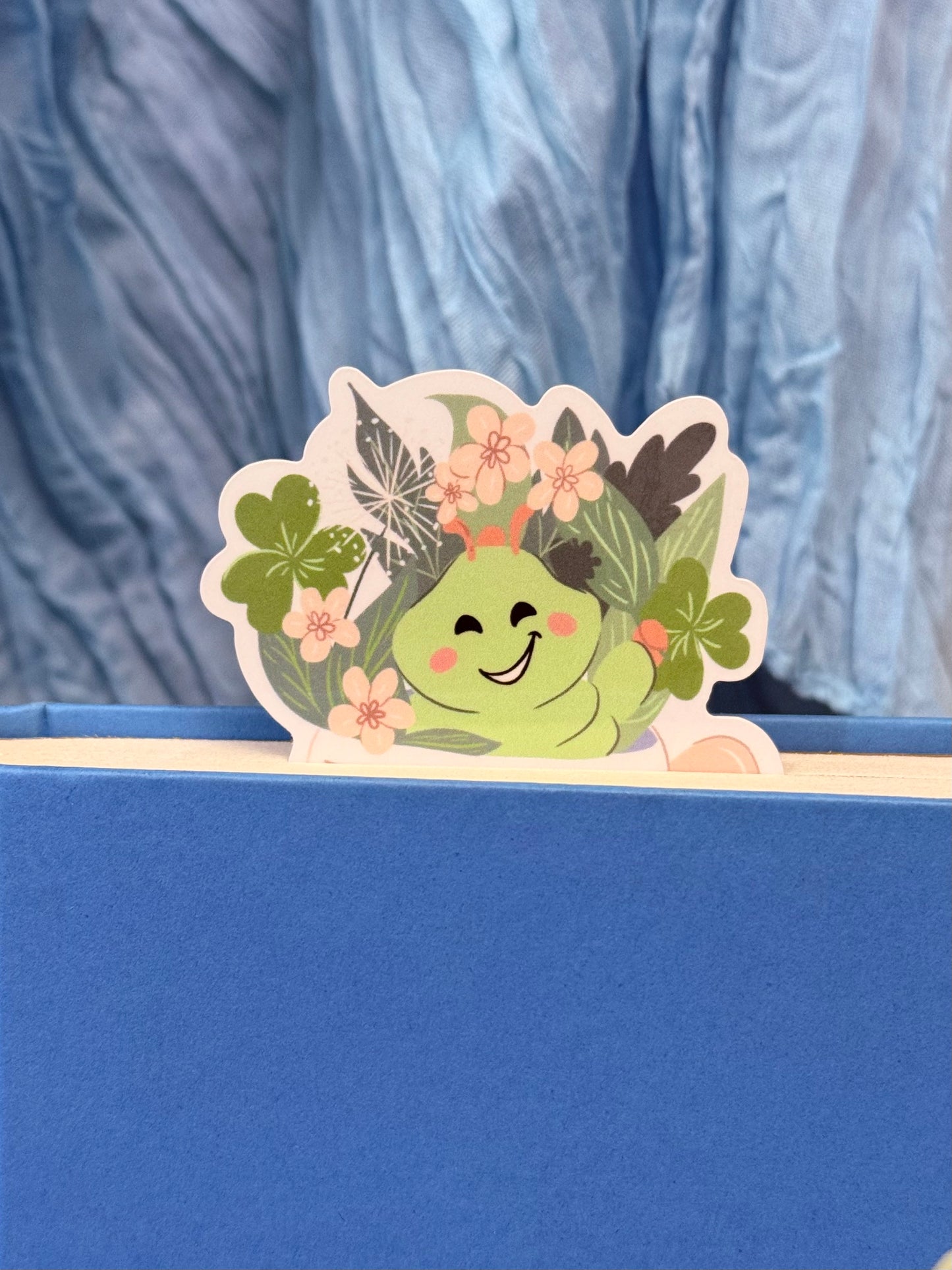 Caterpillar Teacup Bookmark | Teacup Buddies