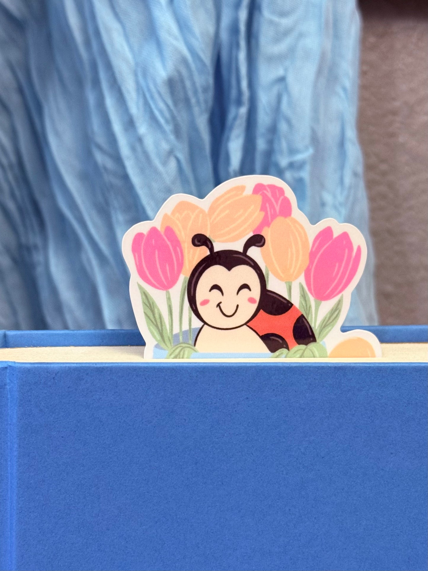 Lucky Ladybug Teacup Bookmark | Teacup Buddies
