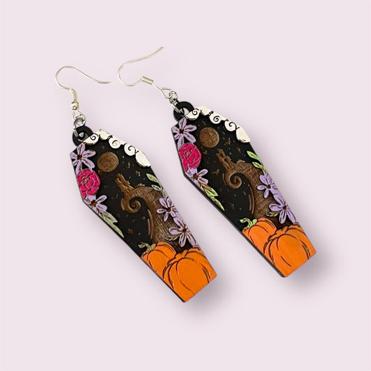 Wood Nightmare Earrings