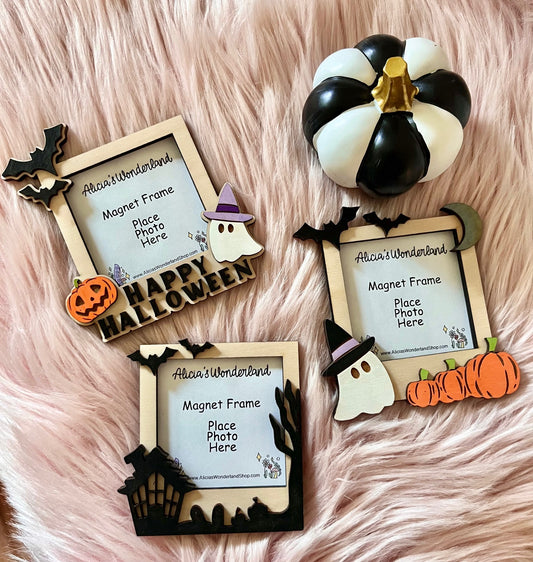 Spooky Magnet Picture Frame