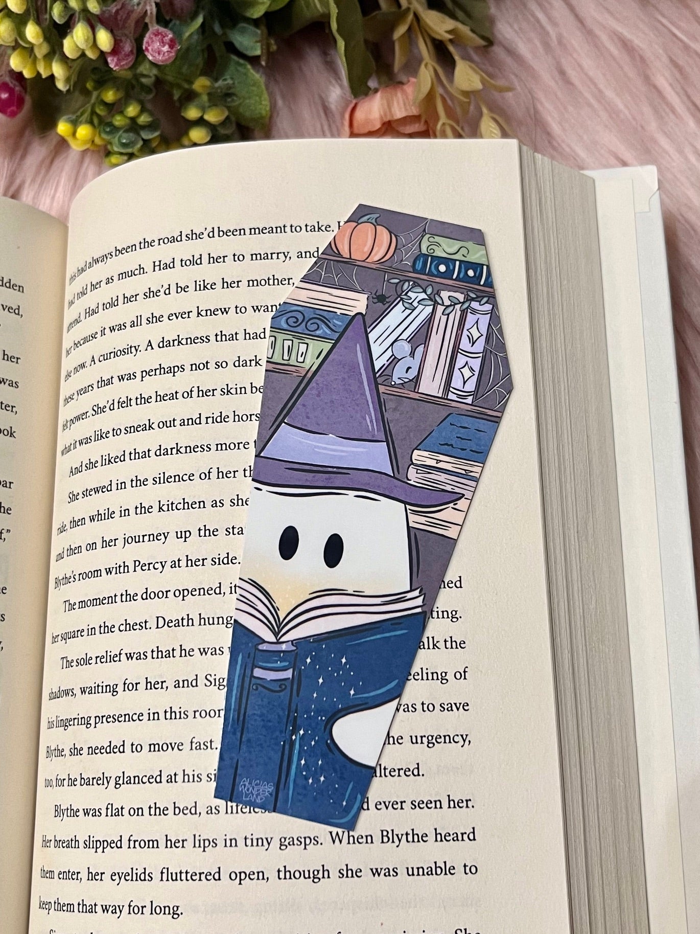 Spooky Ghost Bookmark