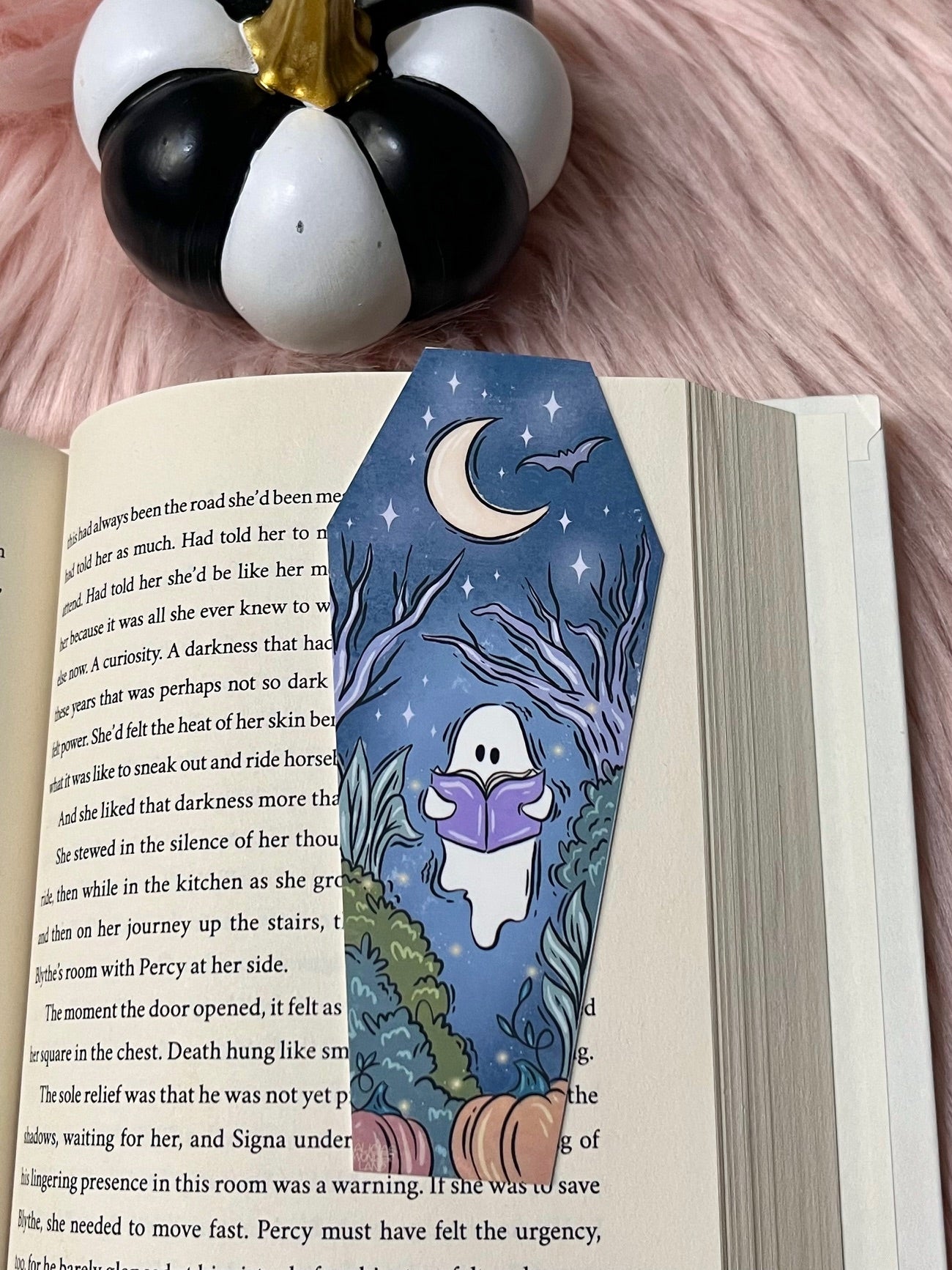 Spooky Ghost Bookmark