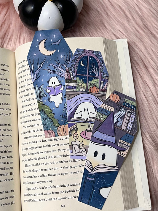 Spooky Ghost Bookmark