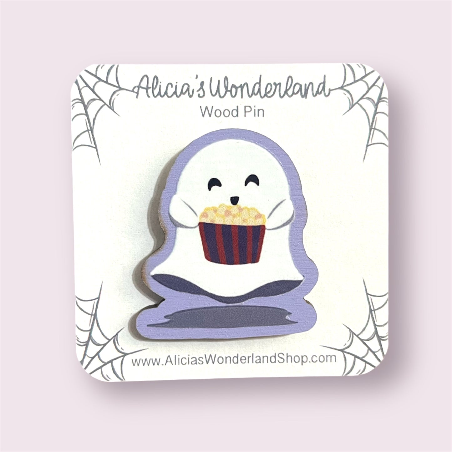 Spooky Ghost Pin