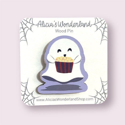 Spooky Ghost Pin