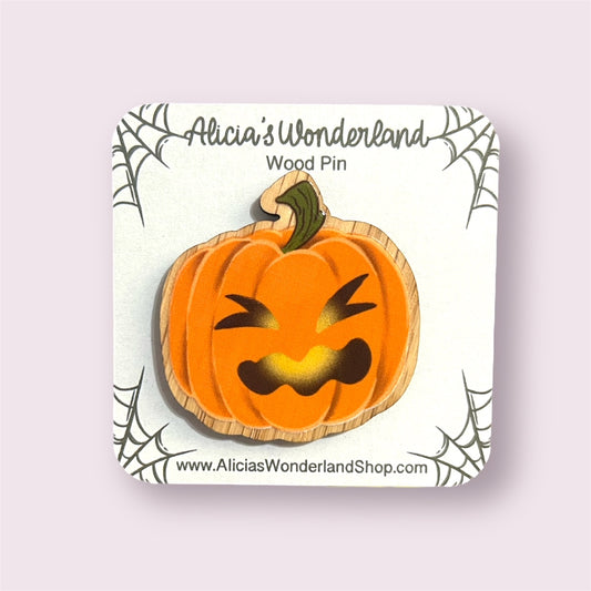 Spooky Pumpkin Pin