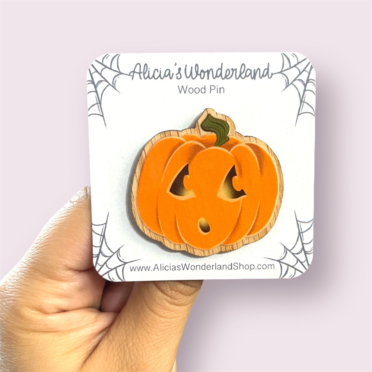 Spooky Pumpkin Pin