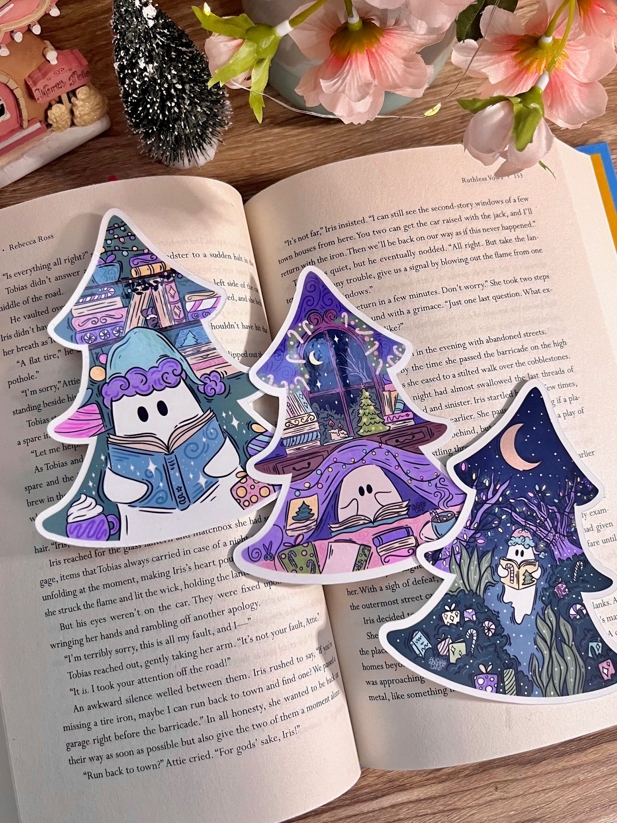 Jolly Ghost Bookmark