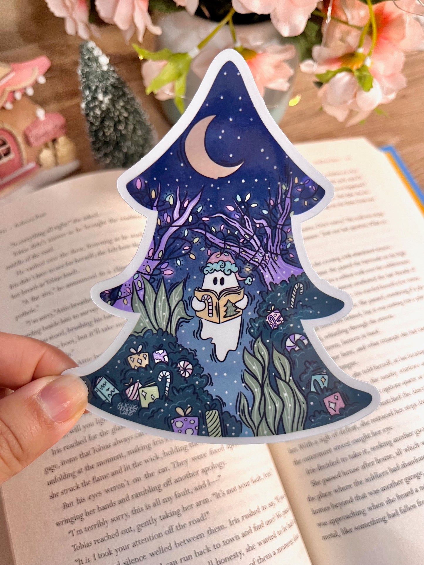 Jolly Ghost Bookmark