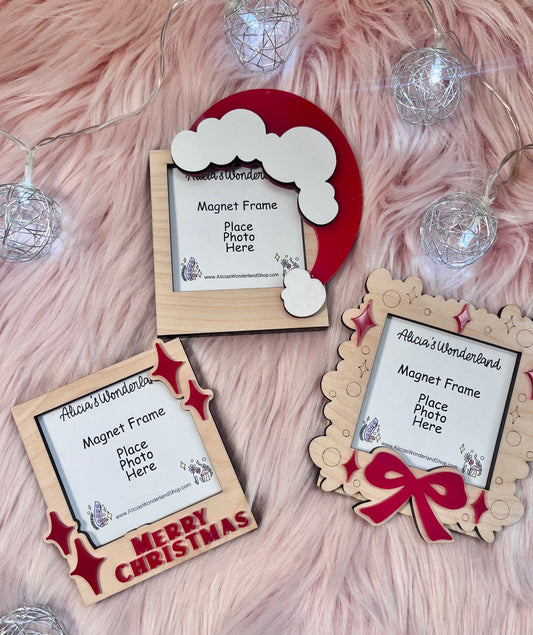 Christmas Magnet Picture Frame