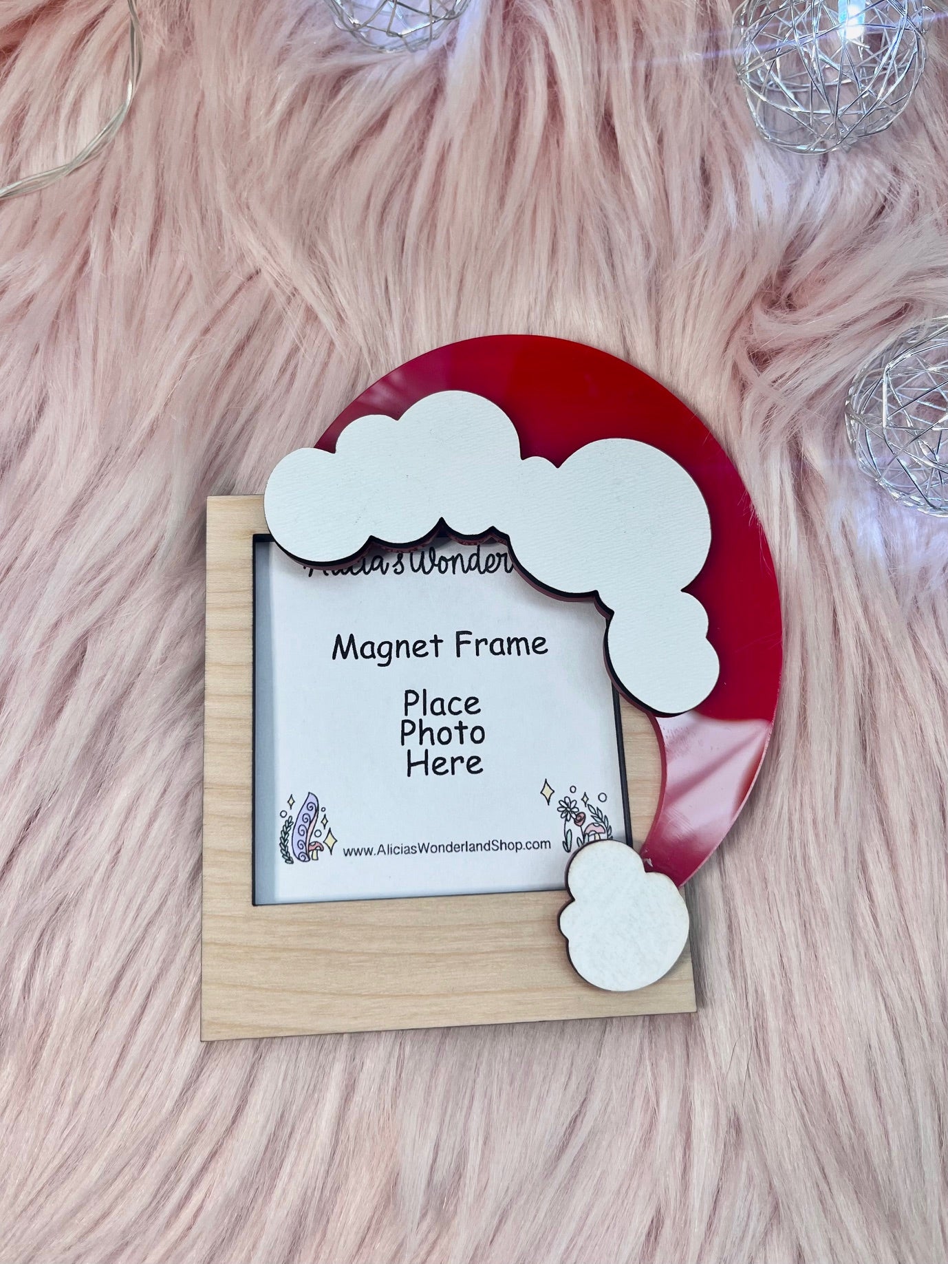 Christmas Magnet Picture Frame