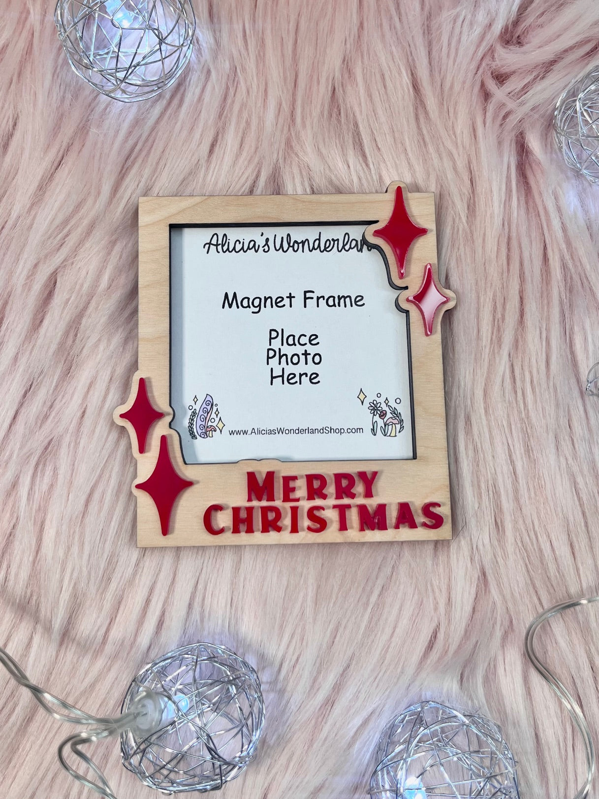 Christmas Magnet Picture Frame