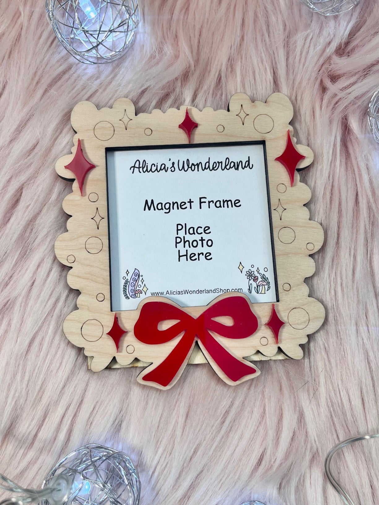 Christmas Magnet Picture Frame