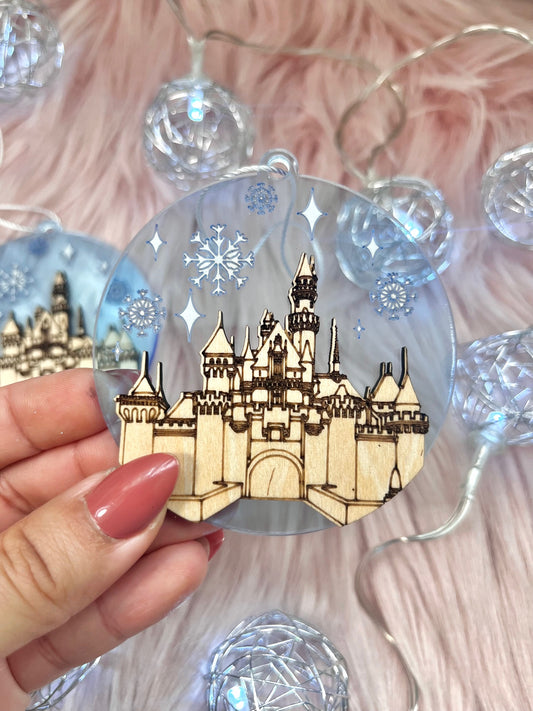 Winter Castle Ornament