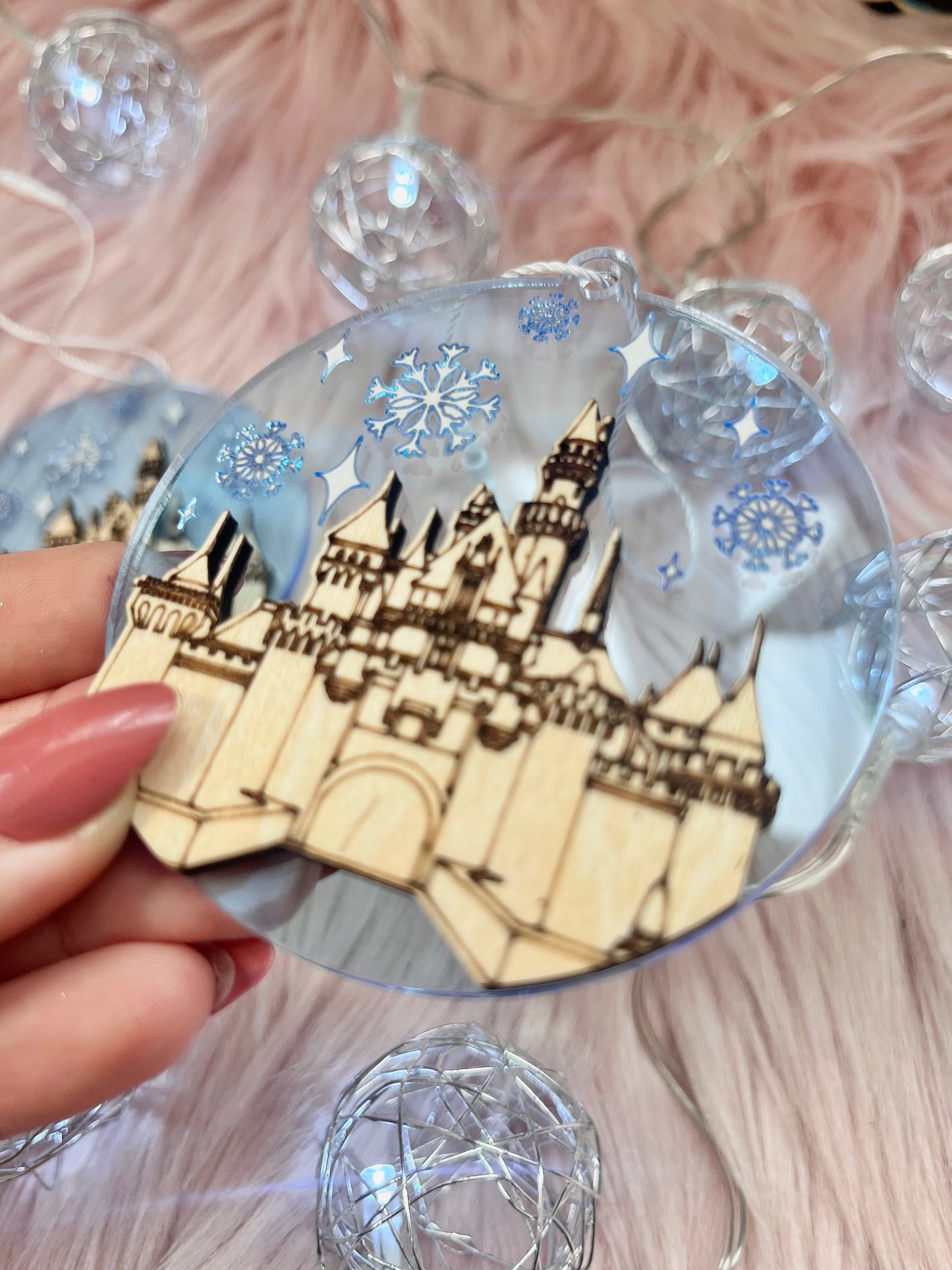 Winter Castle Ornament