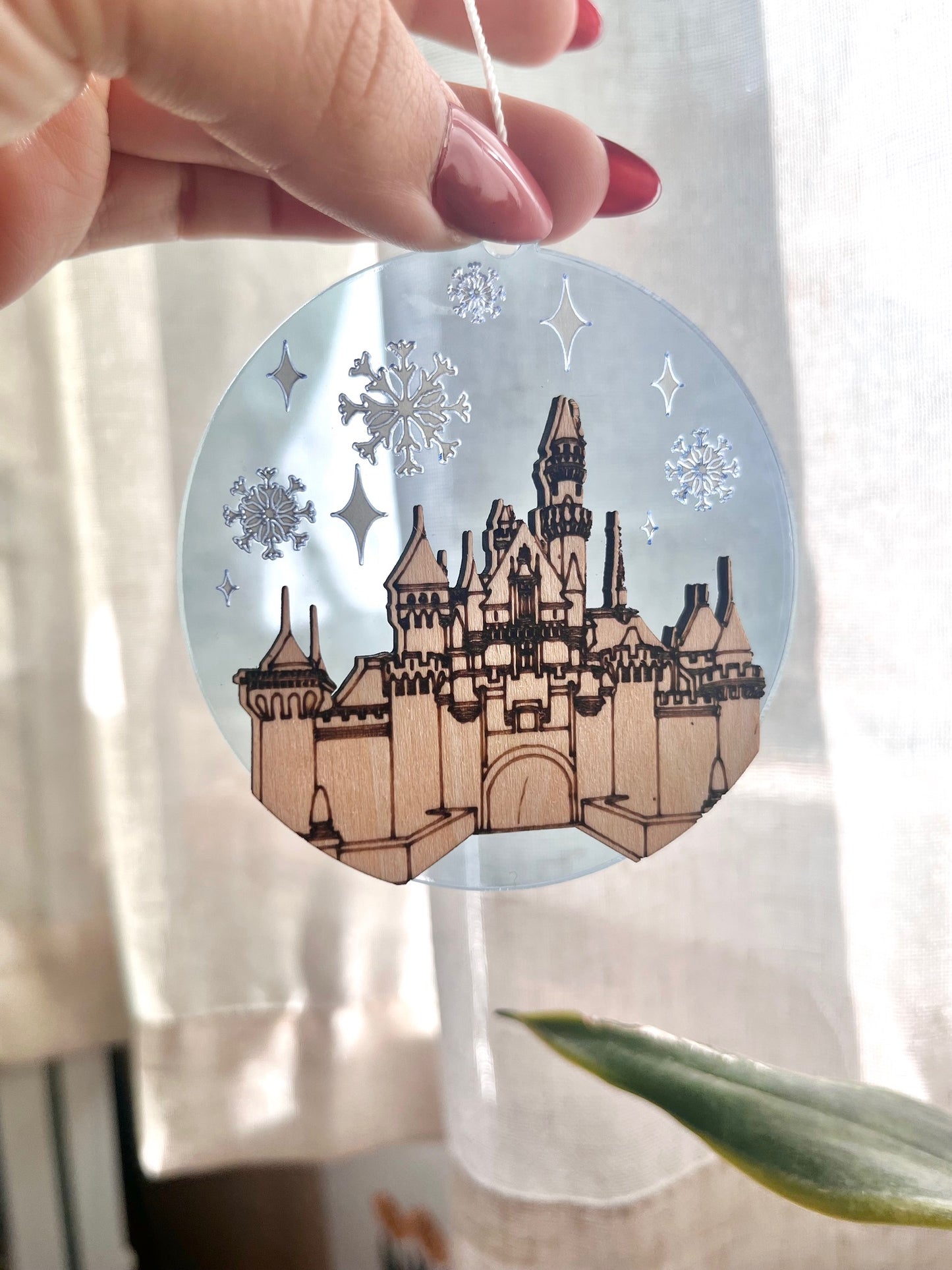 Winter Castle Ornament