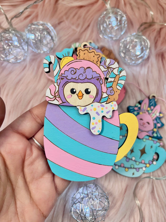 Sweet Owl Mug Ornament