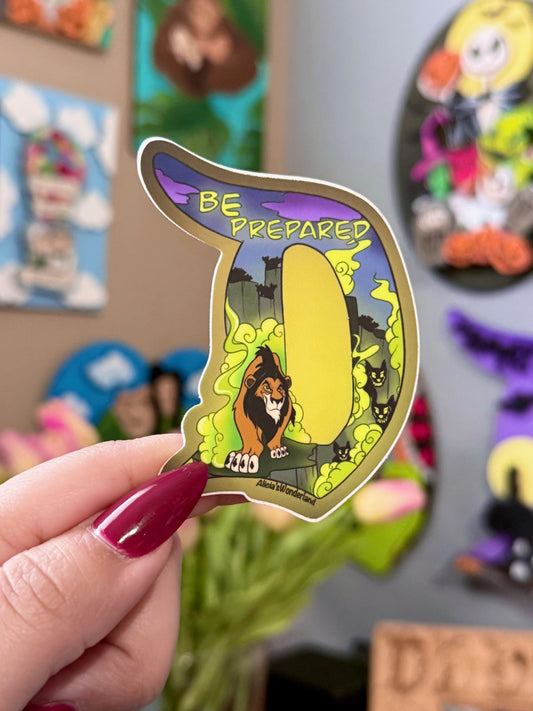 Be Prepared Vinyl Sticker